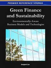 Green Finance and Sustainability