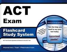 ACT Exam Flashcard Study System: ACT Test Practice Questions and Review for the ACT Test