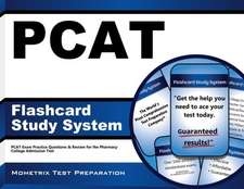 PCAT Flashcard Study System: PCAT Exam Practice Questions and Review for the Pharmacy College Admission Test