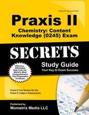 Praxis II Chemistry: Subject Assessments