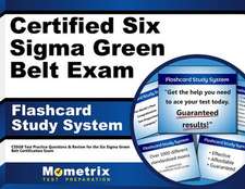 Certified Six SIGMA Green Belt Exam Flashcard Study System