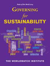 State of the World 2014: Governing for Sustainability