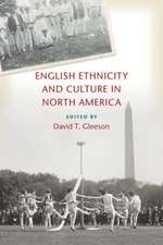 English Ethnicity and Culture in North America