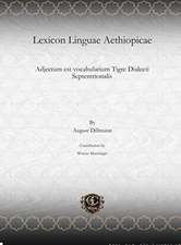 Lexicon Linguae Aethiopicae