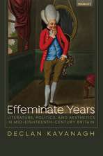 EFFEMINATE YEARSLITERATURE POPB