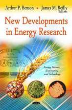 New Developments in Energy Research