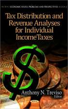 Tax Distribution & Revenue Analyses for Individual Income Taxes