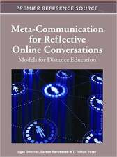 Meta-Communication for Reflective Online Conversations