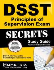 DSST Principles of Supervision Exam Secrets Study Guide