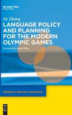 Language Policy and Planning for the Modern Olympic Games