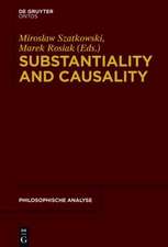 Substantiality and Causality