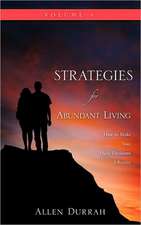 Strategies for Abundant Living