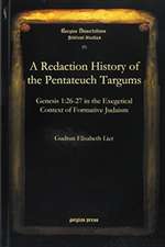 A Redaction History of the Pentateuch Targums