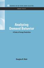 Analyzing Demand Behavior: A Study of Energy Elasticities