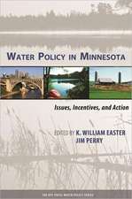 Water Policy in Minnesota: Issues, Incentives, and Action