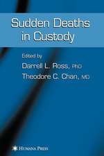 Sudden Deaths in Custody