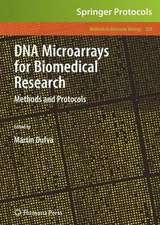 DNA Microarrays for Biomedical Research: Methods and Protocols