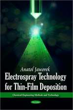 Electrospray Technology for Thin-Film Deposition