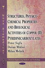 Structures, Physico-Chemical Properties & Biological Activities of Copper (II) Pyridinecarboxylates