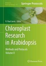 Chloroplast Research in Arabidopsis: Methods and Protocols, Volume II