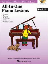 All-In-One Piano Lessons Book D