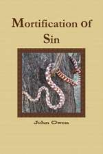 Mortification of Sin