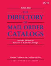 Directory of Mail Order Catalogs, 2016: Print Purchase Includes 1 Year Free Online Access