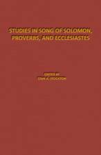 Studies in Song of Solomon, Proverbs, and Ecclesiastes