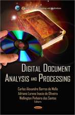 Digital Document Analysis & Processing