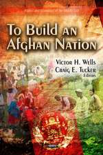 To Build an Afghan Nation