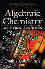 Algebraic Chemistry: Applications and Origins