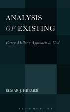 Analysis of Existing: Barry Miller's Approach to God