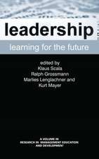 Leadership Learning for the Future (Hc)