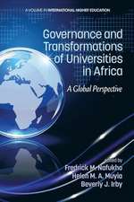 Governance and Transformations of Universities in Africa