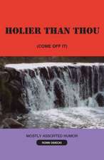 Holier Than Thou