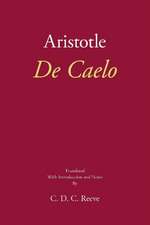 Aristotle: De Caelo