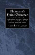 Uhlemann's Syriac Grammar