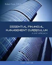 Essential Financial Management Curriculum: A Unit Approach