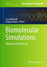 Biomolecular Simulations: Methods and Protocols