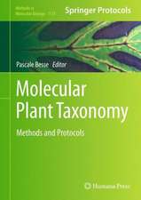 Molecular Plant Taxonomy: Methods and Protocols