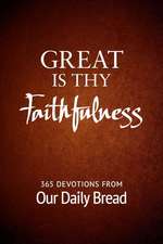 Great Is Thy Faithfulness