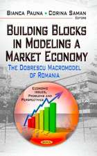 Building Blocks in Modeling a Market Economy