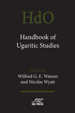 Handbook of Ugaritic Studies