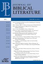 Journal of Biblical Literature 133.3 (2014)