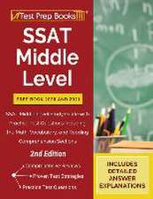 SSAT MIDDLE LEVEL PREP BK 2020