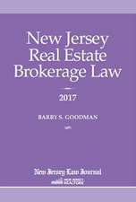 New Jersey Real Estate Brokerage Law 2017