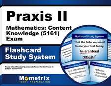 Praxis II Mathematics Content Knowledge (5161) Exam Flashcard Study System