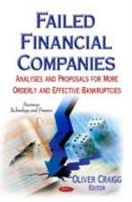 Failed Financial Companies