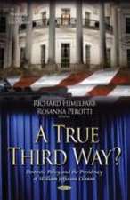 A True Third Way? Domestic Policy and the Presidency of William Jefferson Clinton