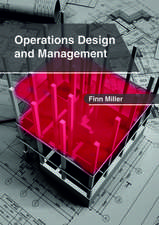 Operations Design and Management